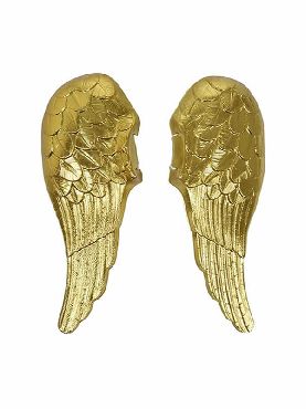 alas de angel doradas de plastico adulto 70x62 cm