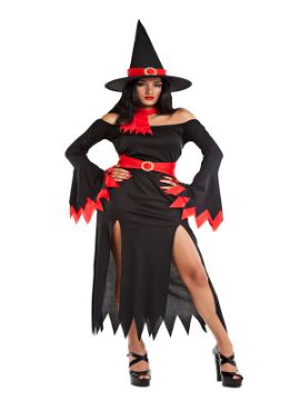 disfraz bruja negra sexy para mujer