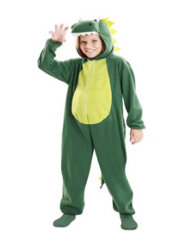disfraz de dragon verde para niño