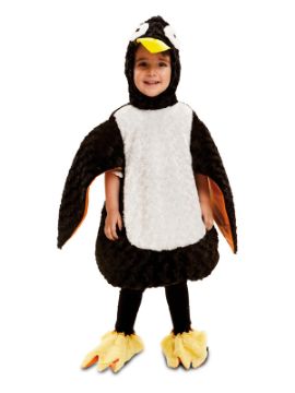 disfraz de pinguino de peluche niño